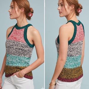 Anthro Maeve Harmony Sweater Tank Size Small
